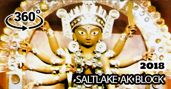 Salt Lake AK Block Durga Puja 2018