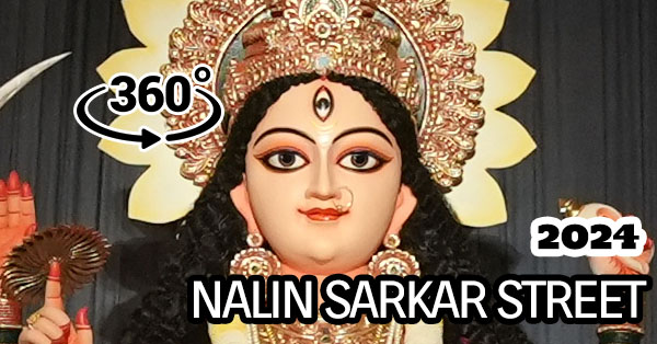 Nalin Sarkar Street durga puja 2024